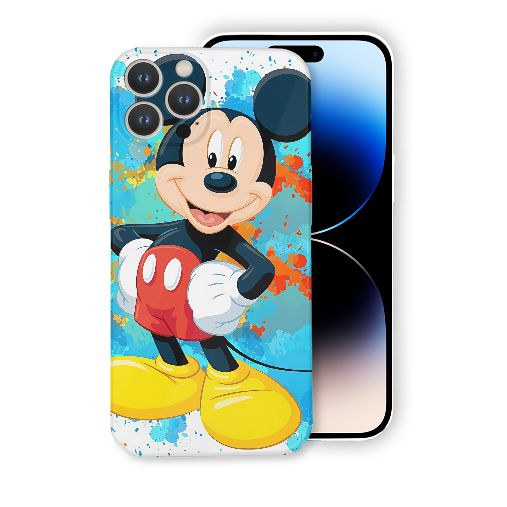 （画像用） ミッキーマウス Mickey Mouse 【iPhone 14シリーズ対応】ハードケース